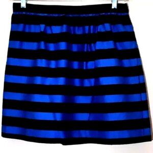 INC INTERNATIONAL CONCEPTS COTTON STRIPED A-LINE SKIRT ~ size 10